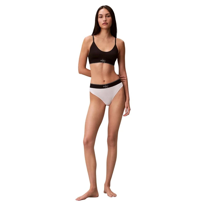 Calvin Klein Underwear White Recycled Polyester Pantie IT42|M