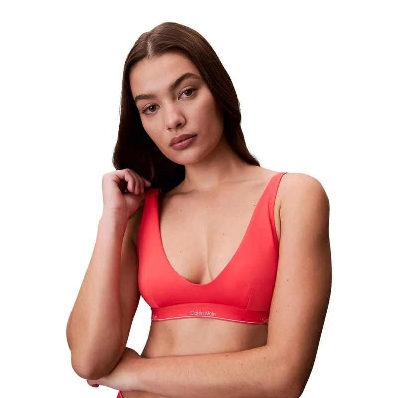 Calvin Klein Jeans Orange Recycled Polyester Bikini IT44|L