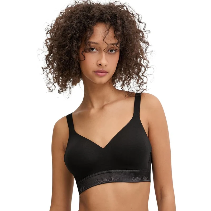 Calvin Klein Underwear Black Cotton Bra IT42|M