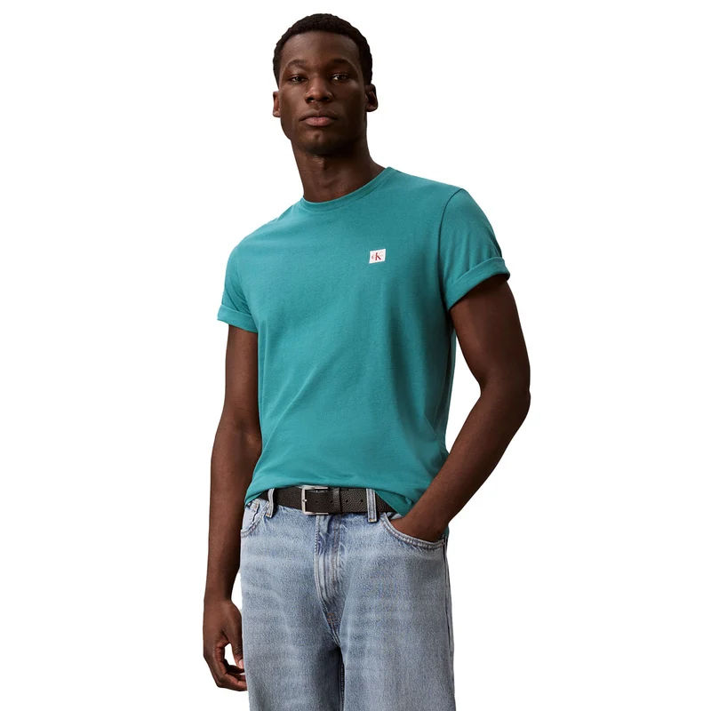 T-Shirt Uomo Calvin Klein 30S Classic Azzurro M