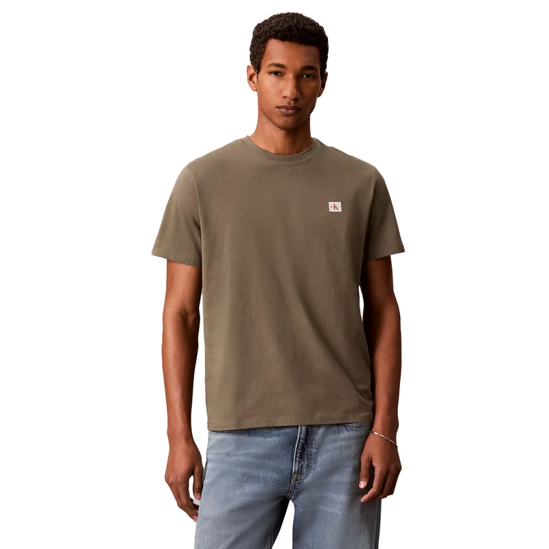 T-Shirt Uomo Calvin Klein 30S Classic Verde Oliva M