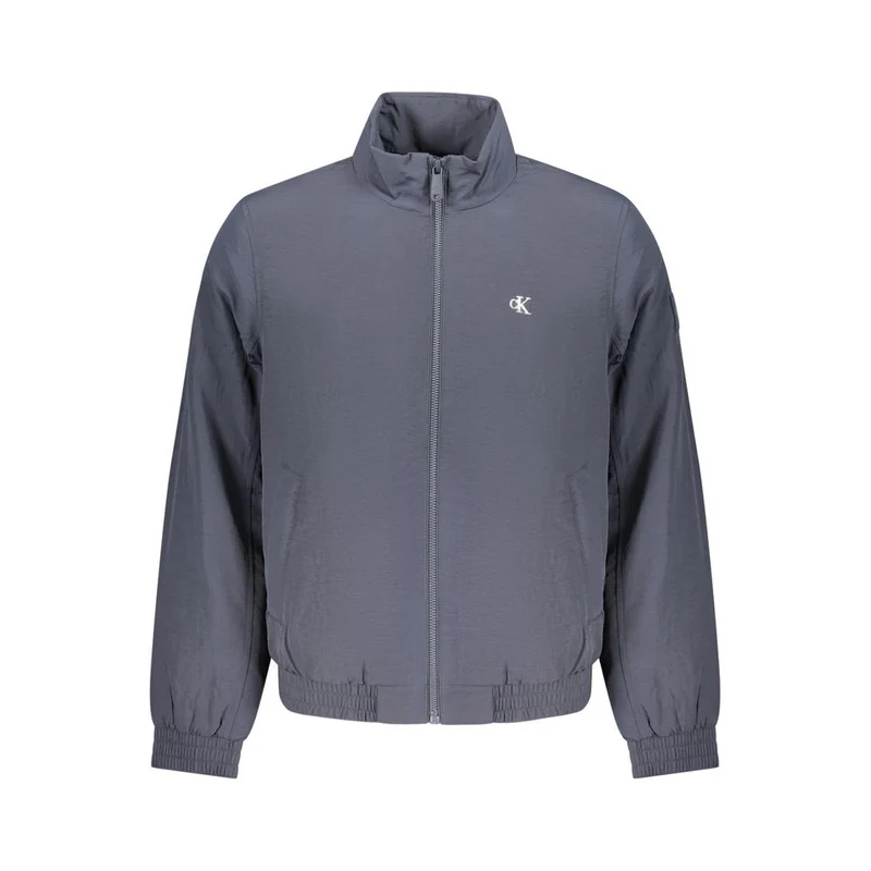 Calvin Klein Blue Polyamide Men's Jacket S