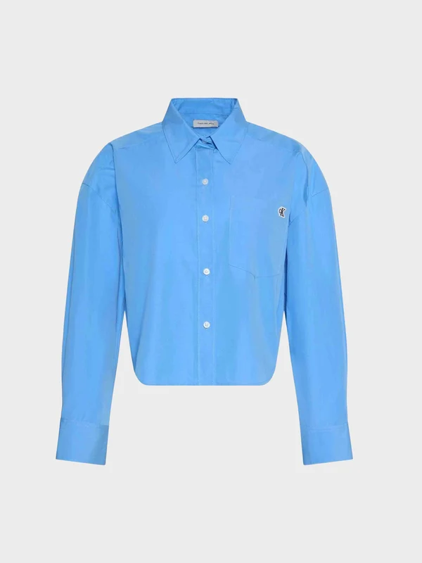 Calvin Klein Jeans - Women's Shirt Relaxed Fit Blue / XS