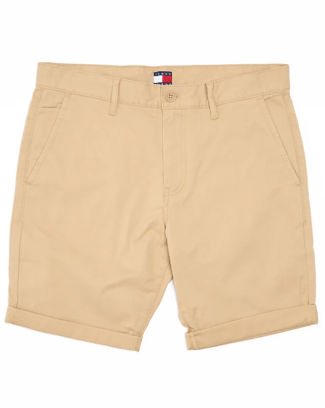 Tommy Jeans Scanton Twill Chino Shorts Gentle Gold W30