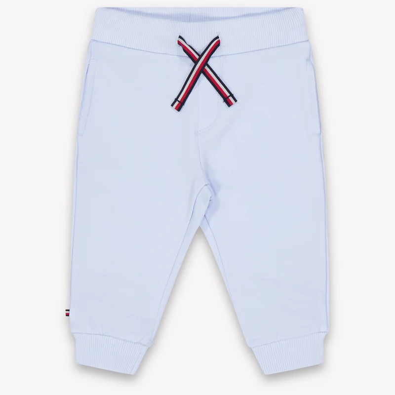 Tommy Hilfiger Baby Unisex Broek In Licht Blauw 68 - 6 Maanden