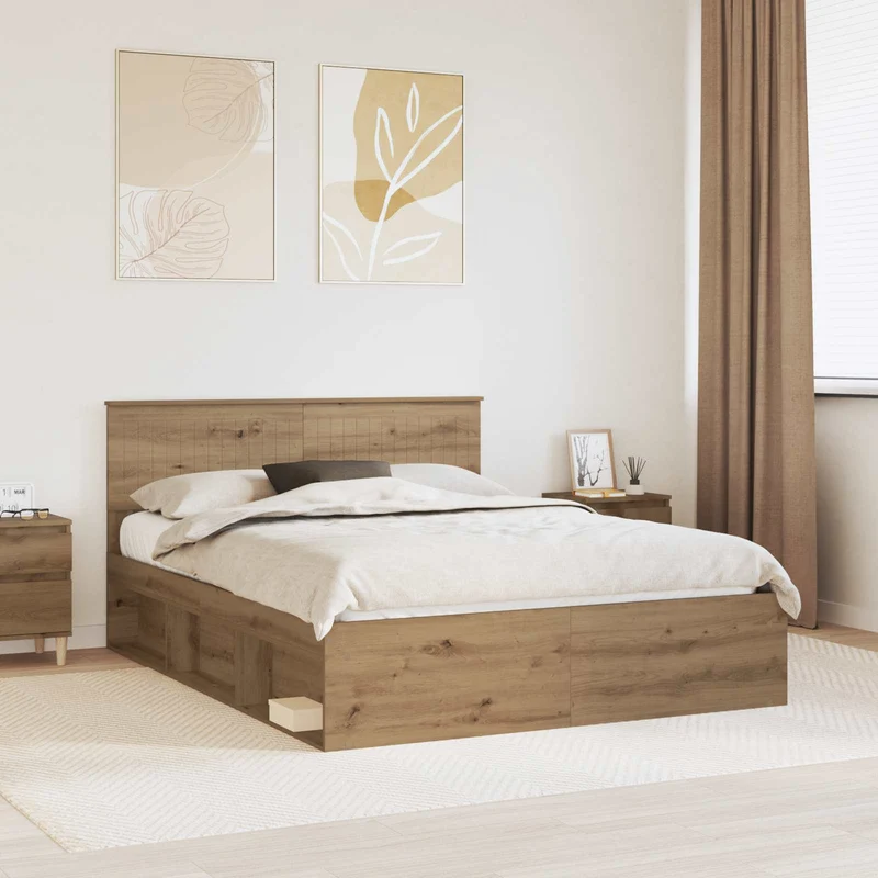Sängyn runko Artisaanitammi 5FT King Size Massiivinen mänty