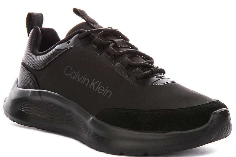 Calvin Klein Eva Runner Essential In Black For Men 8 UK - 42 EU - 9 US / Black