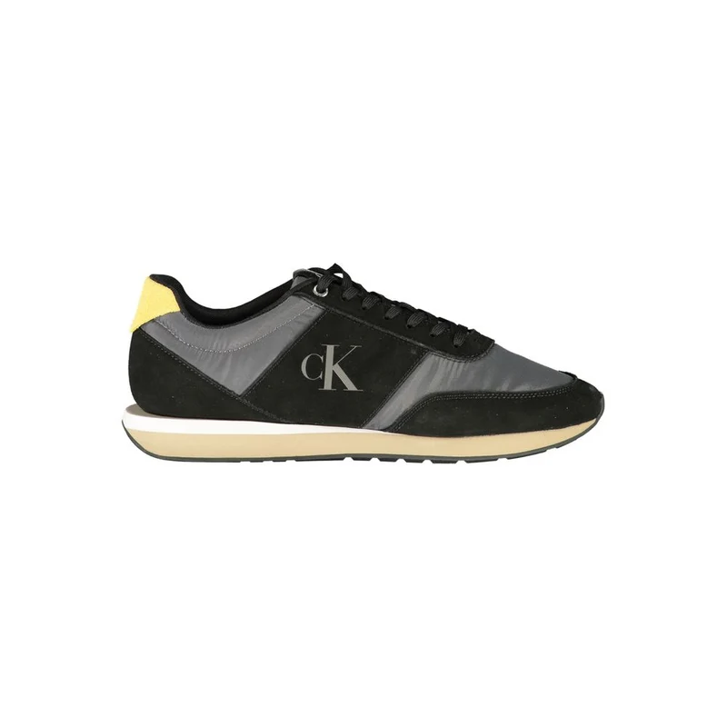 Calvin Klein Black Polyester Men's Sneaker EU42/US9