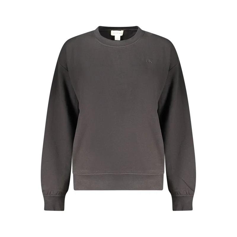 Calvin Klein Black Cotton Womens Sweatshirt XS