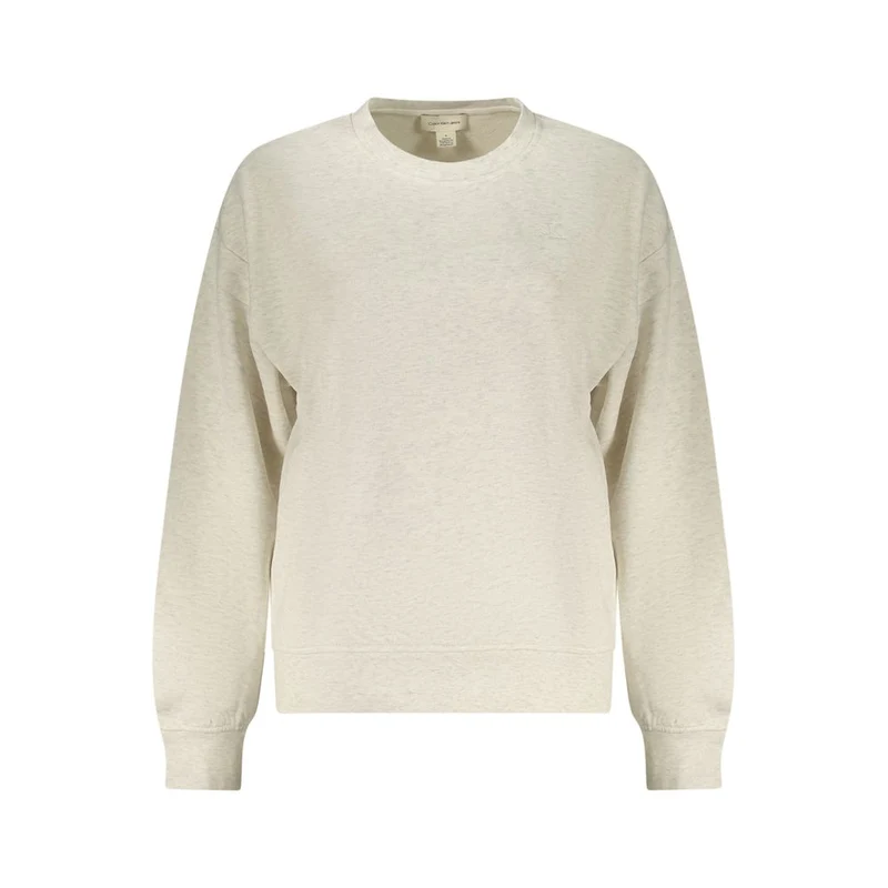Calvin Klein Gray Cotton Women's Sweatshirt XS