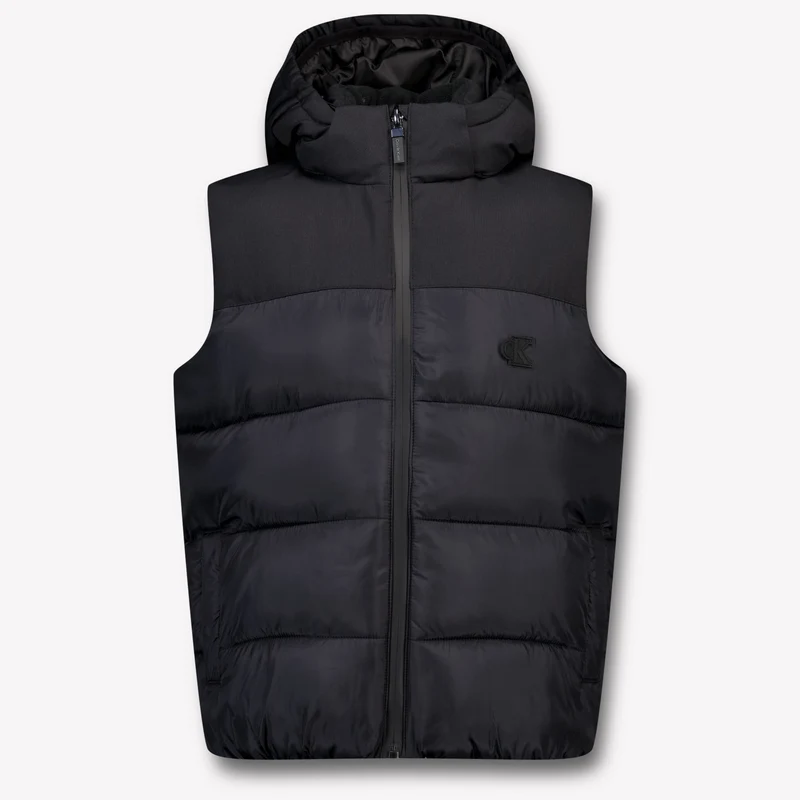 Calvin Klein Kinder Jongens Bodywarmer In Zwart 12 Jaar
