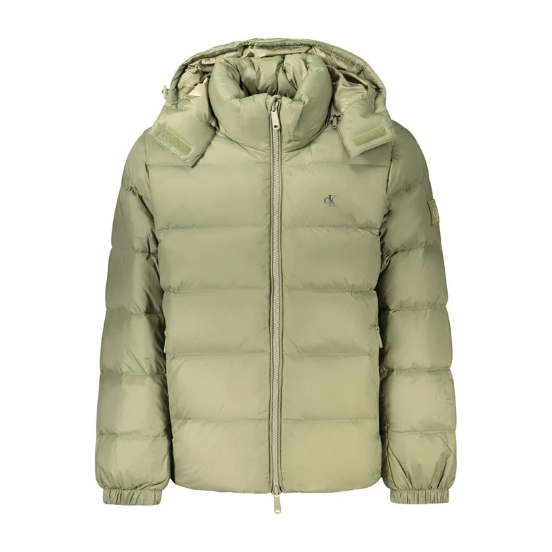 Calvin Klein Green Nylon Men's Jacket XXL
