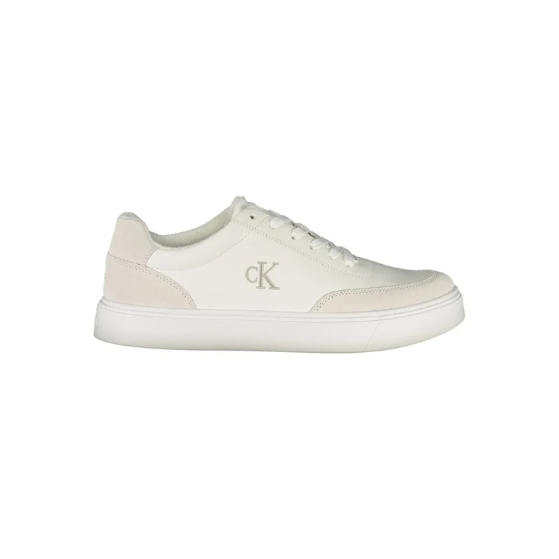 Calvin Klein White Polyurethane Men's Sneaker EU45/US12