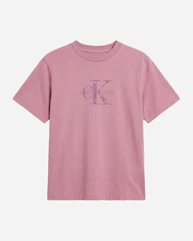 T SHIRT CALVIN KLEIN JEANS BOXY LOGO W UNI**1 / XS