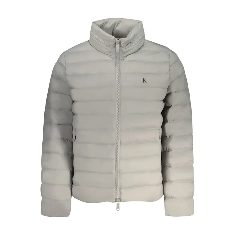 Calvin Klein Gray Nylon Men's Jacket M