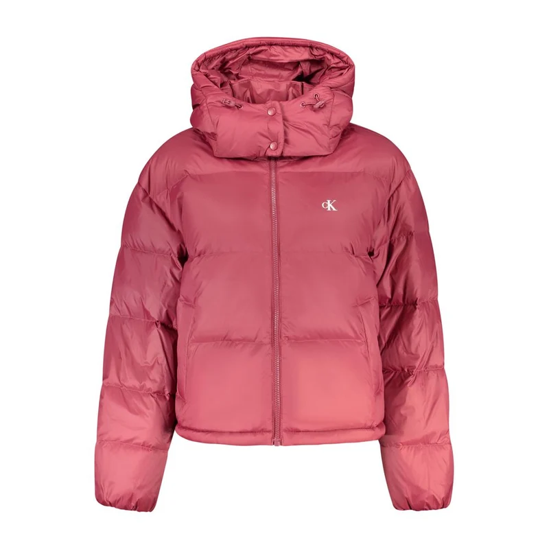 Calvin Klein Rosso Nylon Women's Jacket S