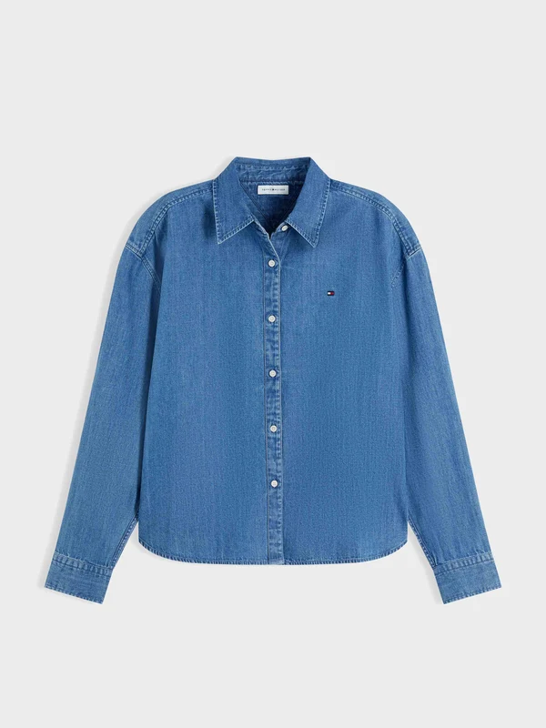 Tommy Hilfiger - Women's Denim Shirt Blue / 34