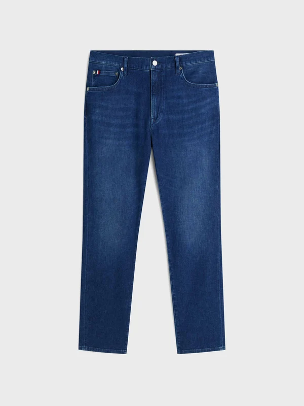 Tommy Hilfiger - Men's Slim Straight Fit Jeans Blue / 38