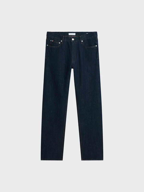 Tommy Hilfiger - Men's Dover Regular Straight Jeans Dark Blue / 33