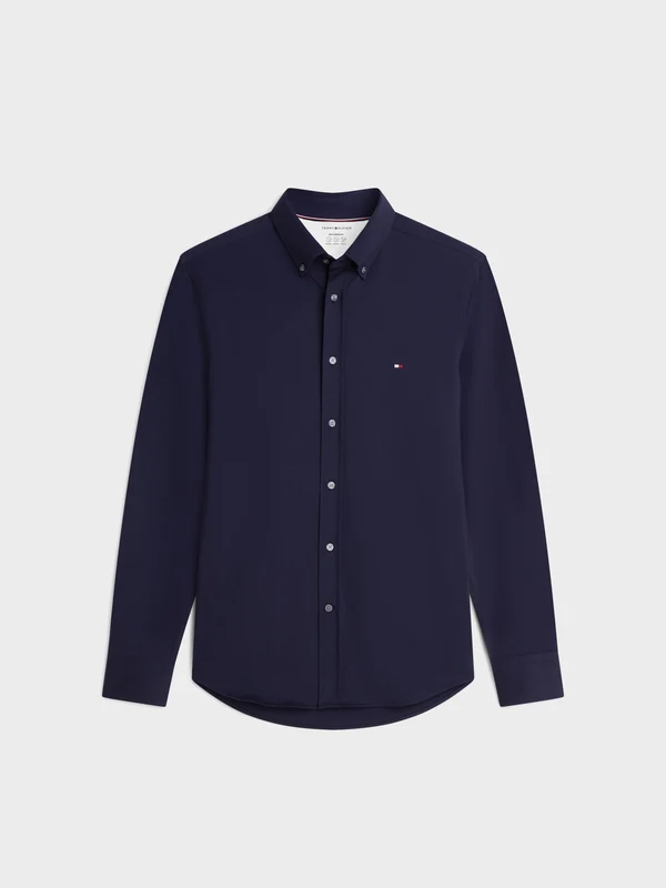 Tommy Hilfiger - Men's Performance Slim Shirt Navy / M