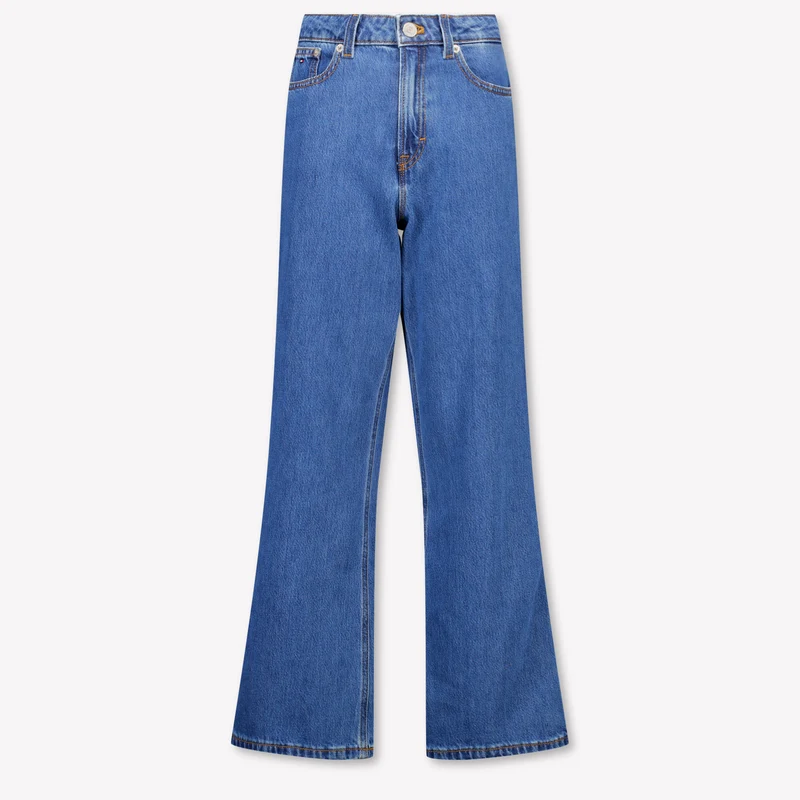 Tommy Hilfiger Kinder Meisjes Jeans In Donker Blauw 4 Jaar