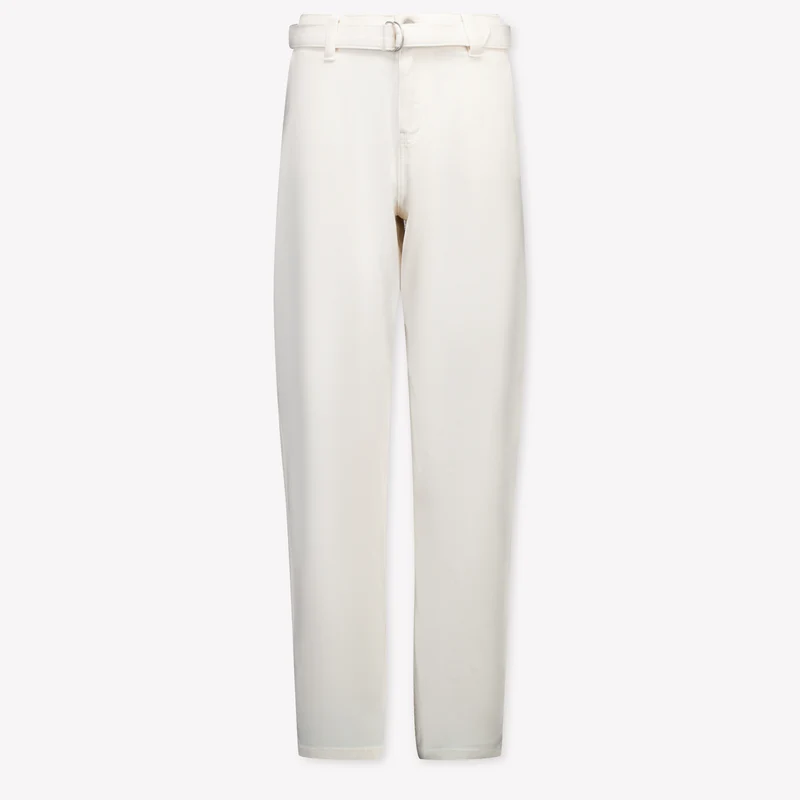 Tommy Hilfiger Kinder Meisjes Broek In Off White 4 Jaar