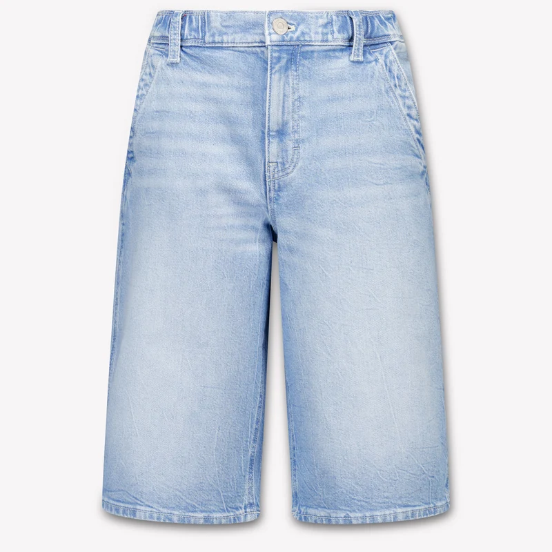 Tommy Hilfiger Kinder Jongens Shorts In Jeans 8 Jaar