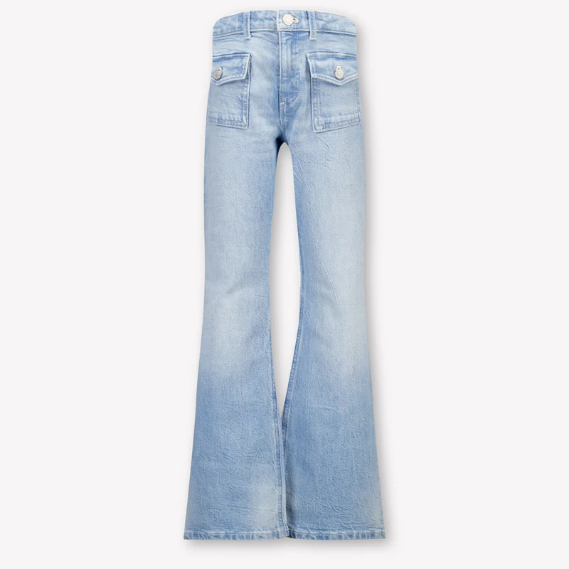 Tommy Hilfiger Kinder Meisjes Jeans In Licht Blauw 6 Jaar