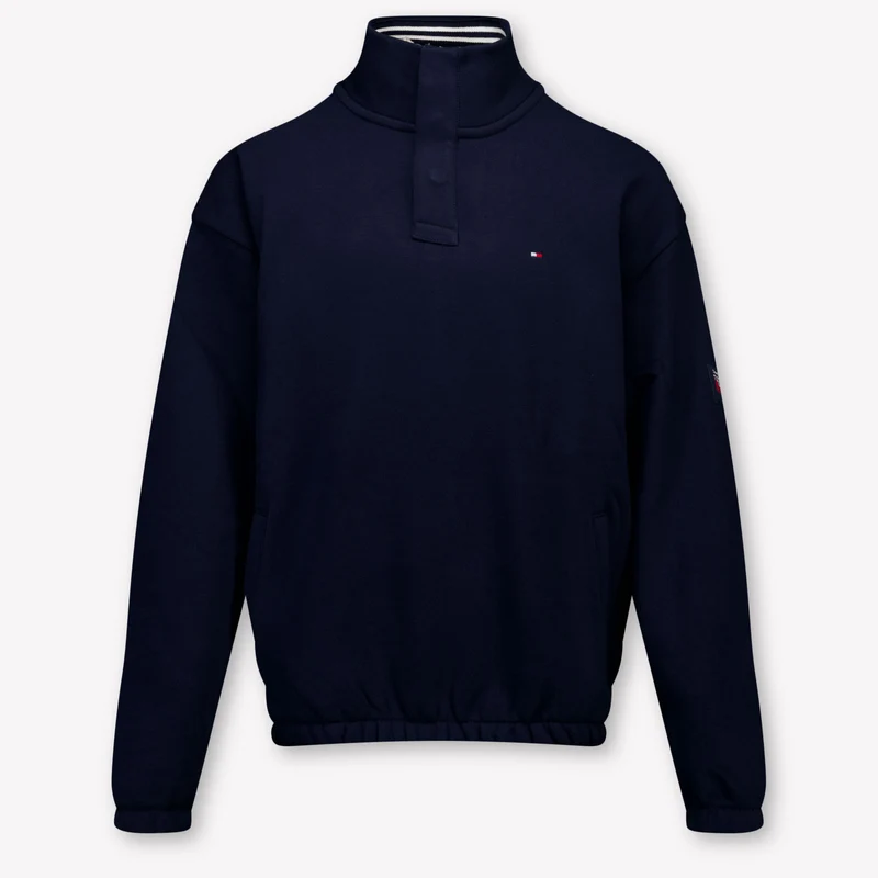 Tommy Hilfiger Kinder Jongens Trui In Navy 5 Jaar