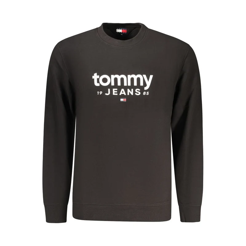 Tommy Hilfiger Black Cotton Men's Sweatshirt XXL