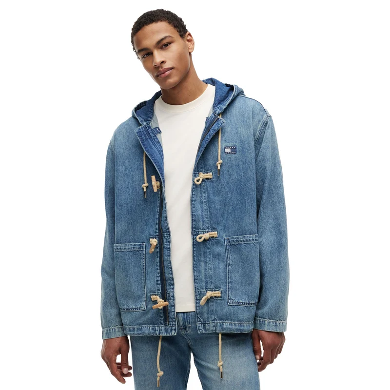 Giacca Uomo Tommy Jeans Denim Sailing Blu S