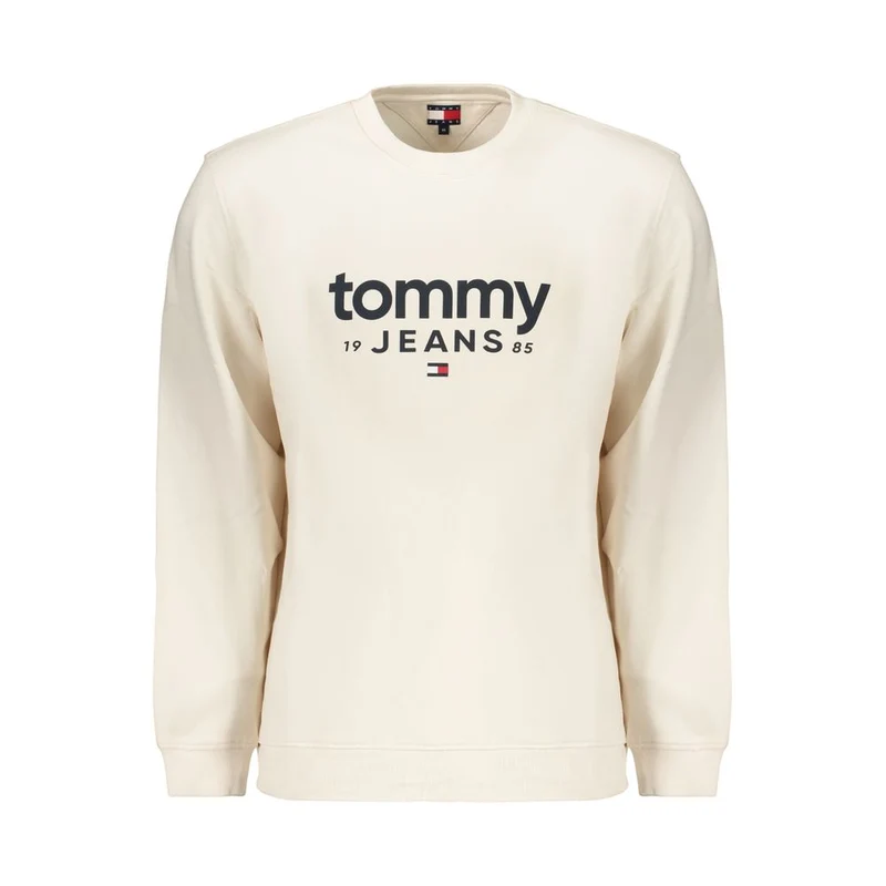 Tommy Hilfiger White Cotton Men's Sweatshirt M