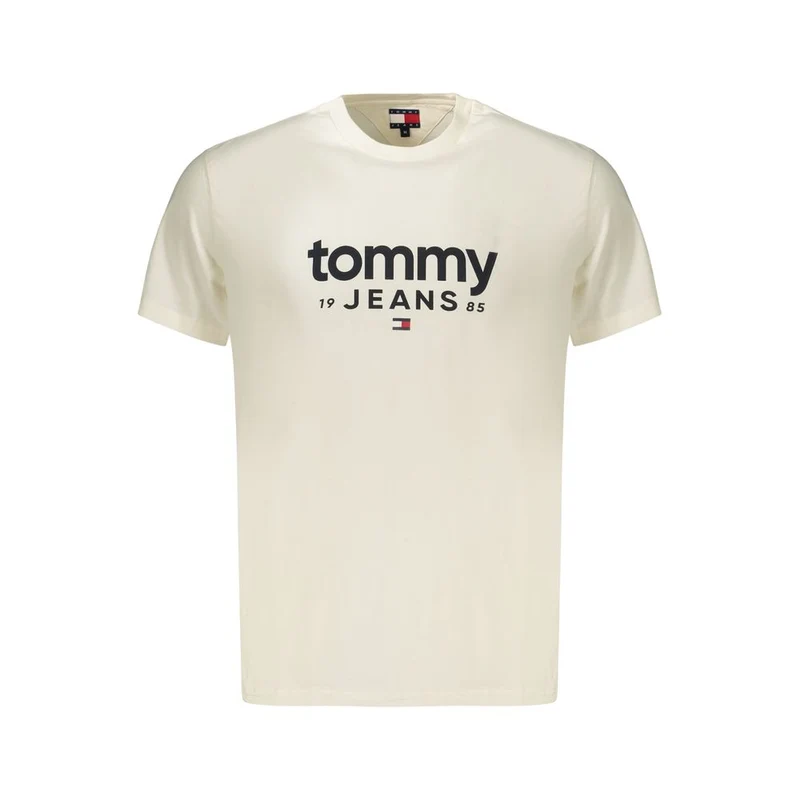 Tommy Hilfiger Bianco Cotton Men's T-Shirt L