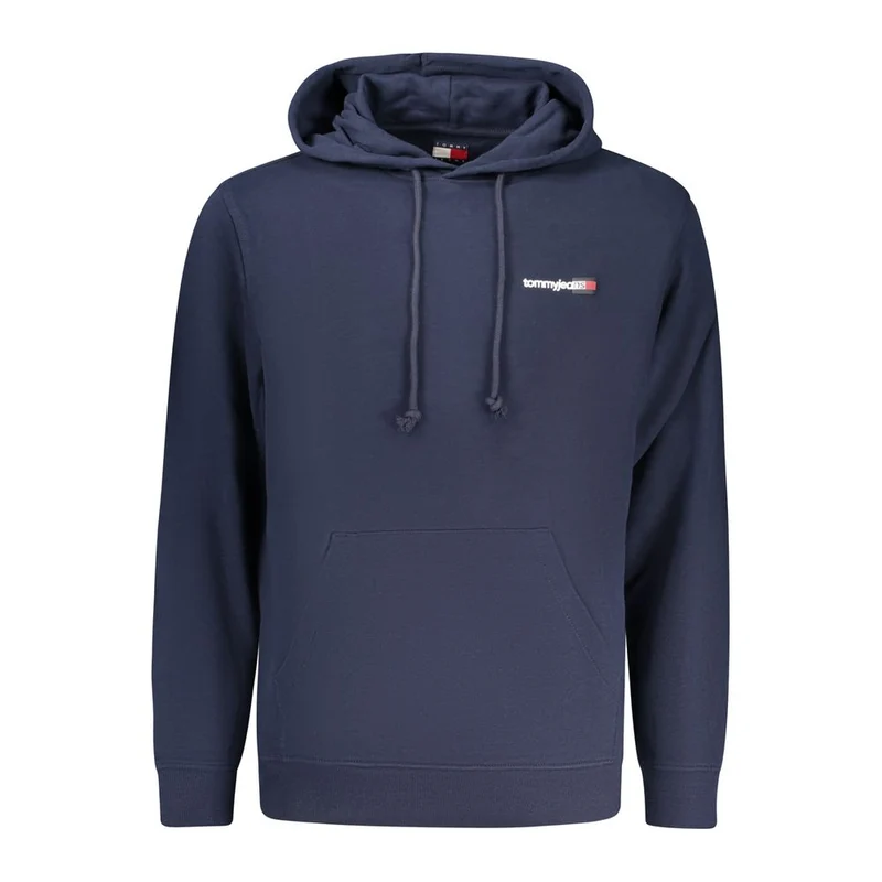 Tommy Hilfiger Blue Cotton Men's Sweatshirt S