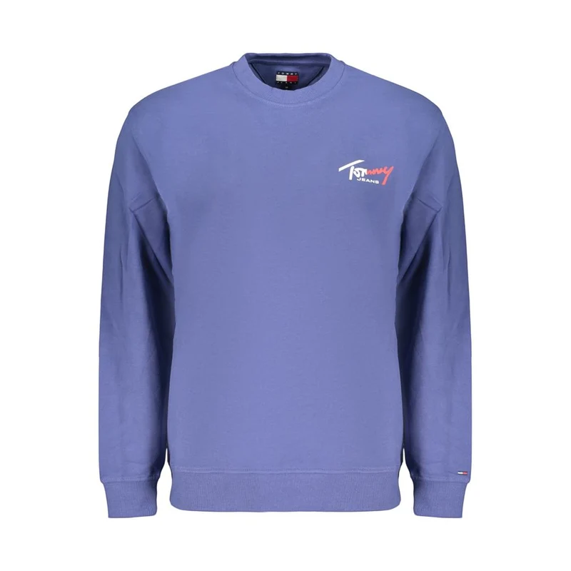 Tommy Hilfiger Blue Cotton Men's Sweatshirt 3XL