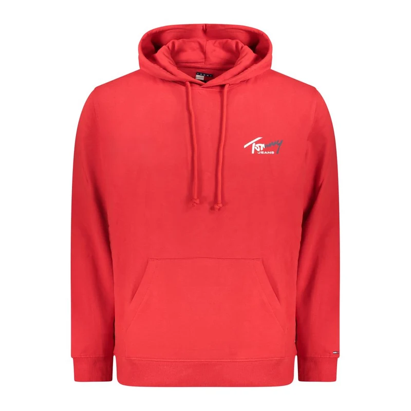 Tommy Hilfiger Red Cotton Men's Sweatshirt XXL