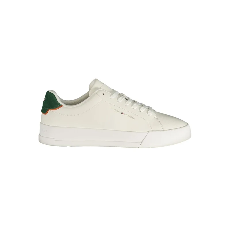Tommy Hilfiger White Polyurethane Men's Sneaker EU40/US7