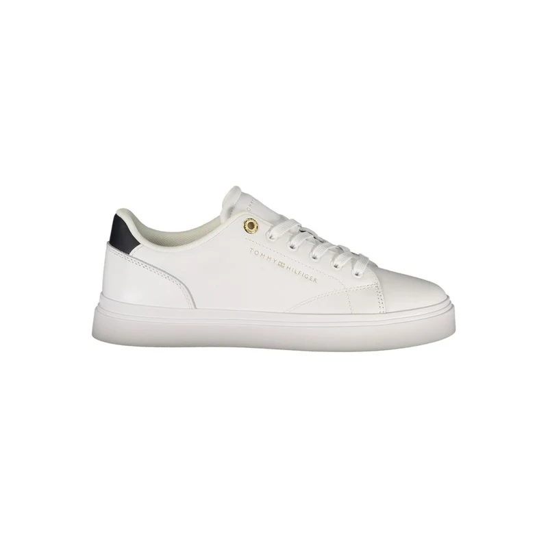 Tommy Hilfiger Bianco Polyurethane Women's Sneaker EU38/US8