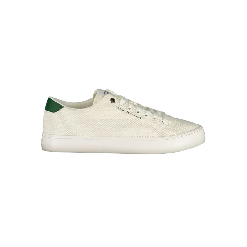Tommy Hilfiger Bianco Polyester Men's Sneaker EU45/US12