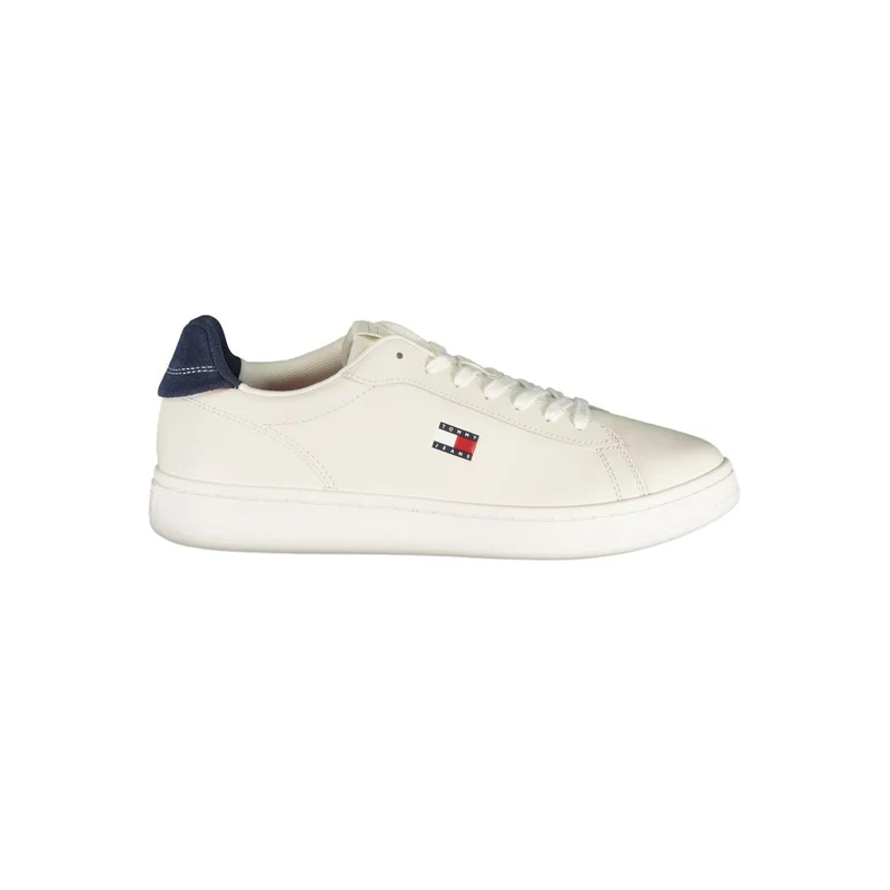 Tommy Hilfiger White Polyurethane Men's Sneaker EU44/US11