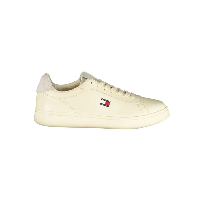 Tommy Hilfiger White Polyurethane Men's Sneaker EU46