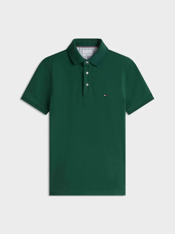 Tommy Hilfiger - Men's Slim Fit Polo T- Shirt Medium Beige / M