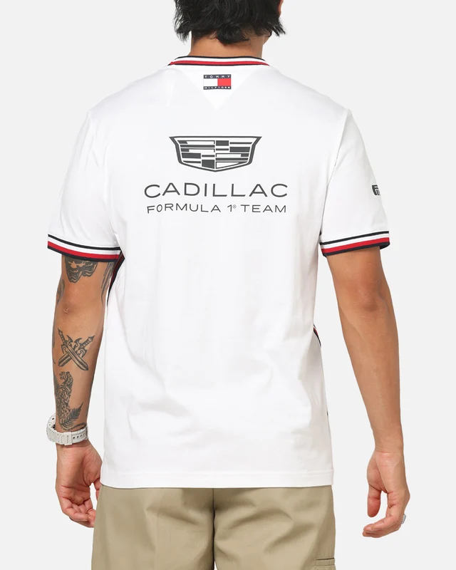 Tommy Hilfiger X Cadillac Formula 1 Team Replica T-Shirt White XS