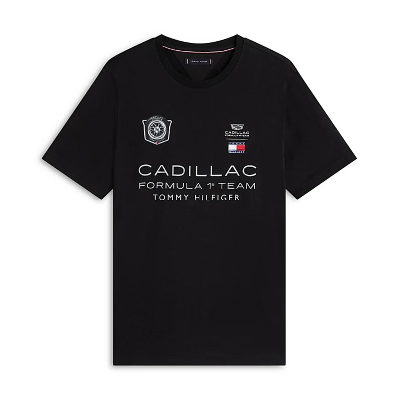 + Cadilac F1 Team Car Graphic Tee 'Black' L