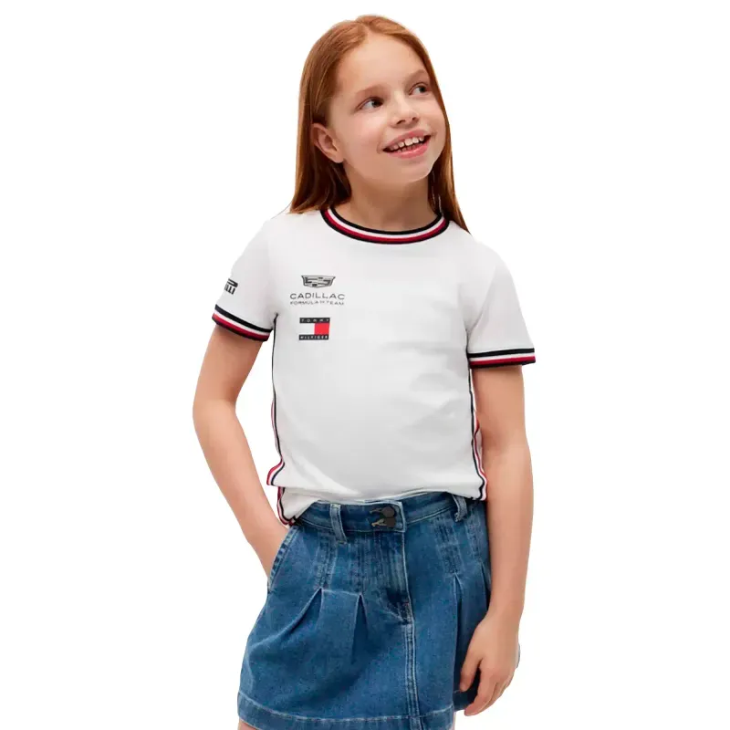 Playera Cadillac Casual Formula 1 Infantil Unisex 12 Años