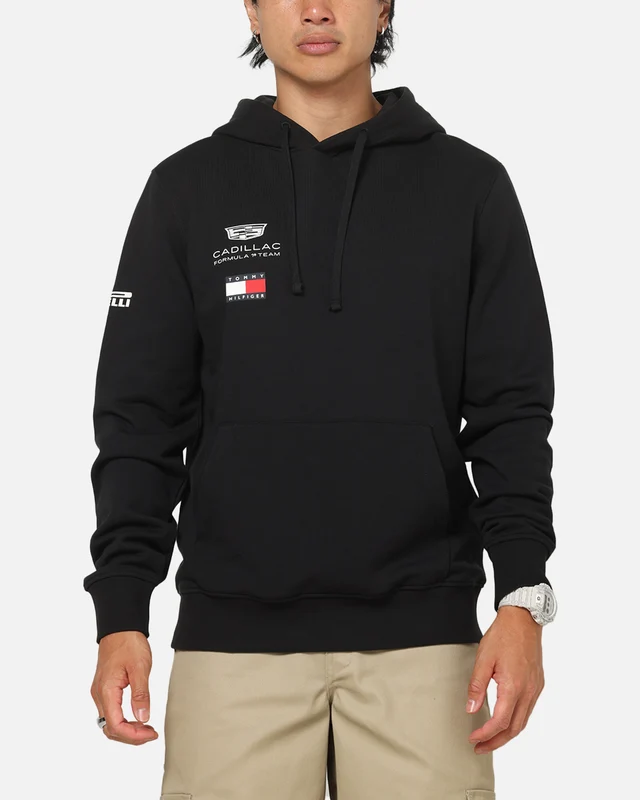 Tommy Hilfiger X Cadillac Formula 1 Team Replica Hoodie Black XS