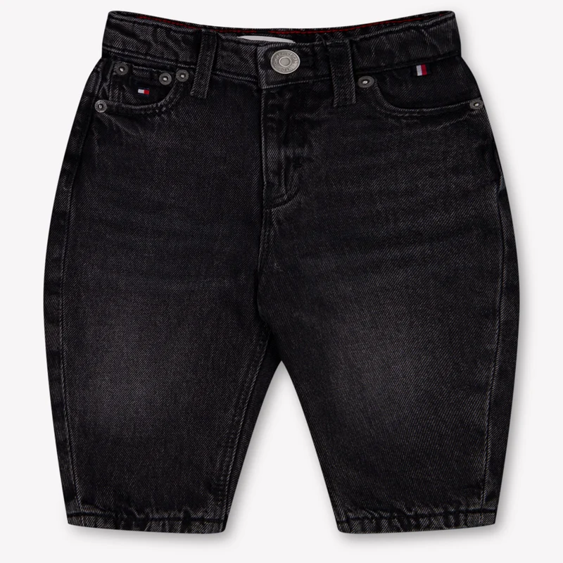 Tommy Hilfiger Baby Jongens Jeans In Zwart 92 - 24 Maanden