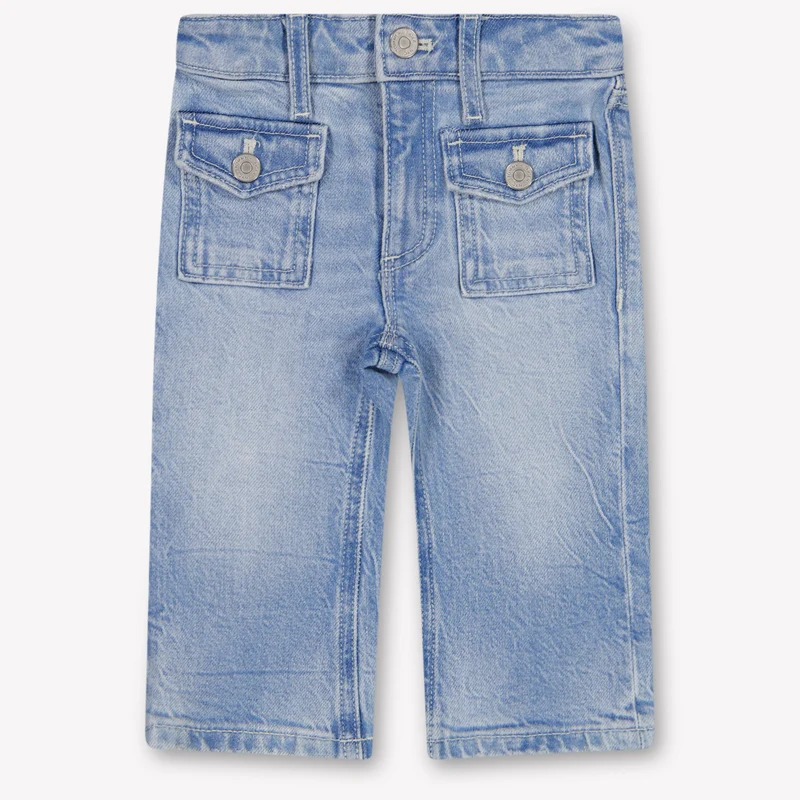 Tommy Hilfiger Baby Meisjes Jeans In Licht Blauw 86 - 18 Maanden