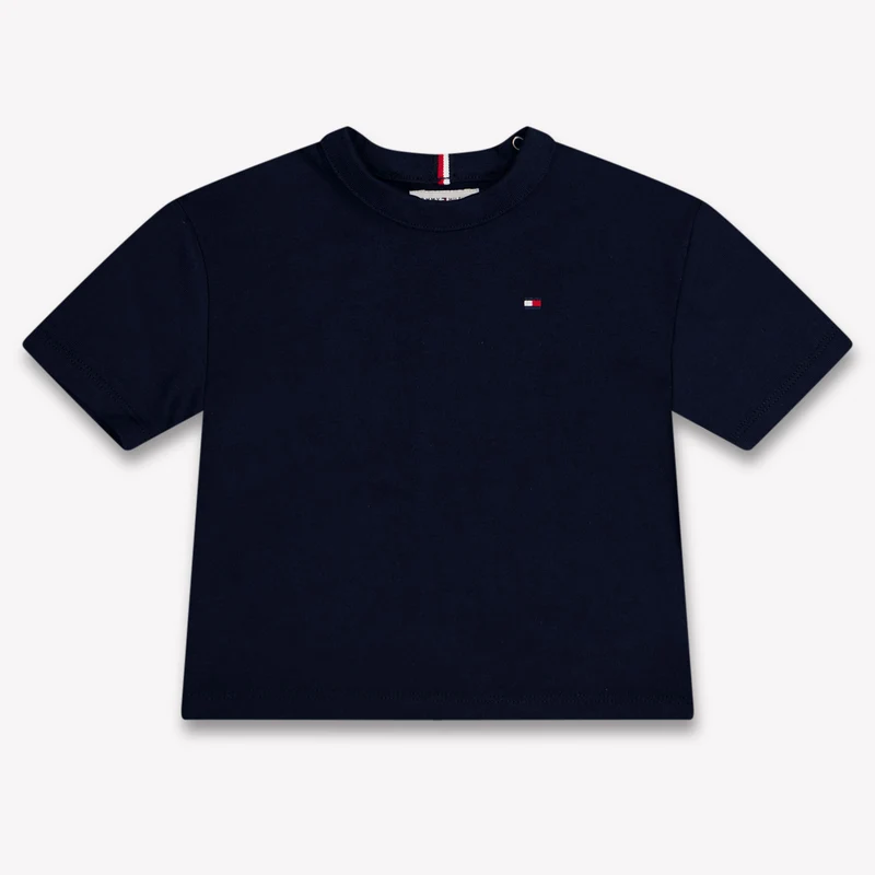 Tommy Hilfiger Baby Jongens T-Shirt In Navy 86 - 18 Maanden