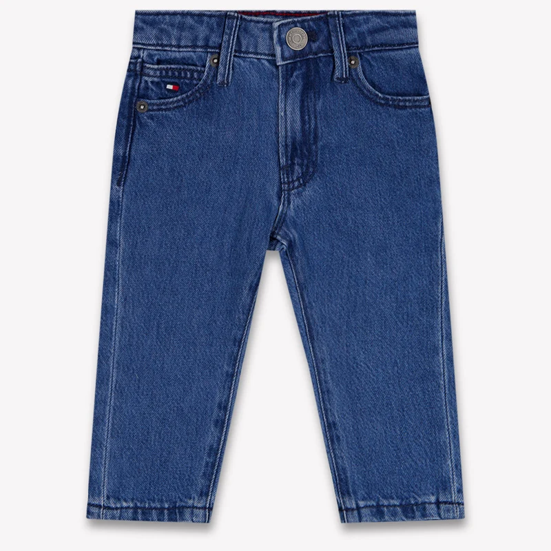 Tommy Hilfiger Baby Jongens Jeans In Blauw 74 - 9 Maanden